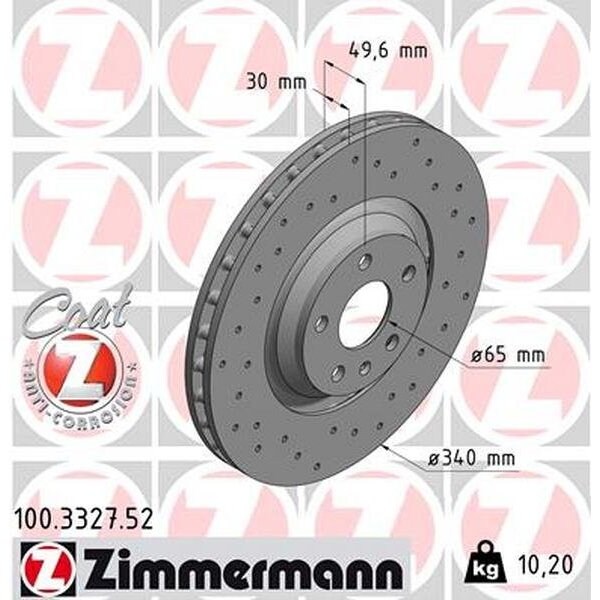 Brake Disc - Sport/Coated,100332752